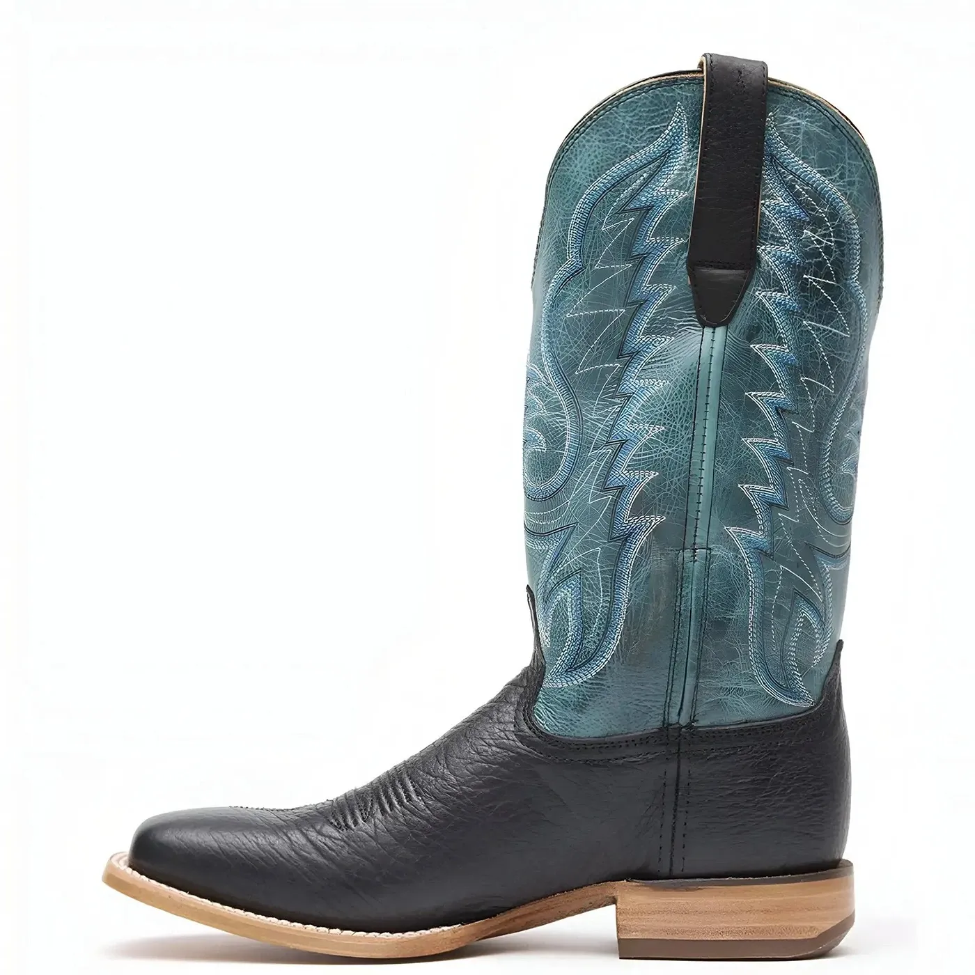 Arena Pro Black and Blue Lagoon Western Boot - Image 3