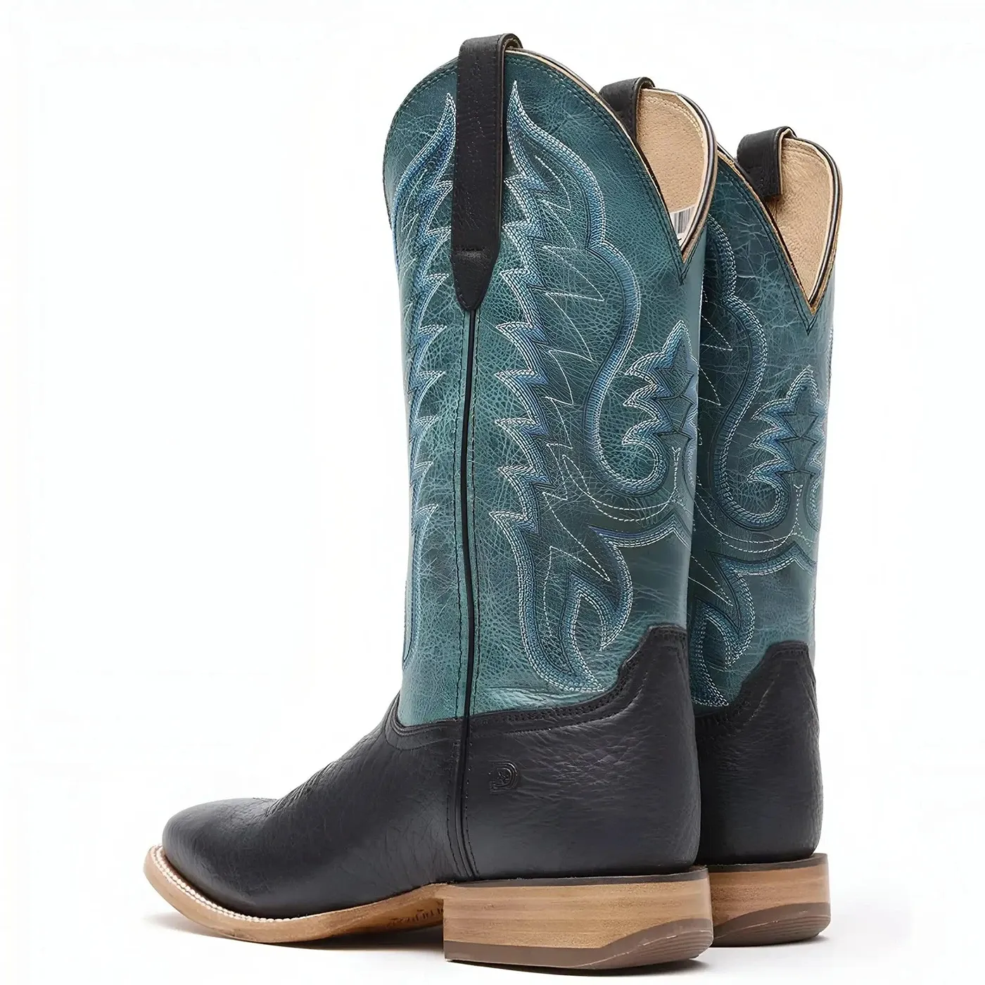 Arena Pro Black and Blue Lagoon Western Boot - Image 4