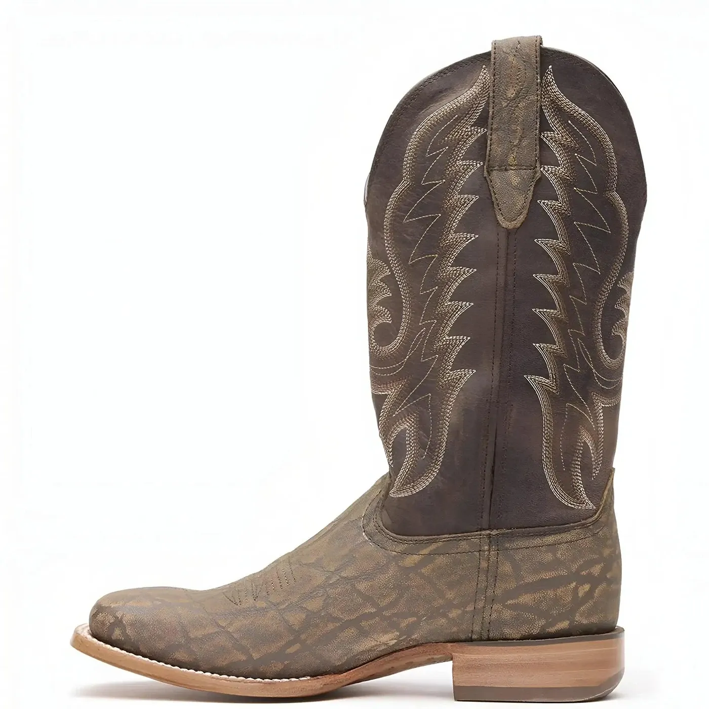 Arena Pro Rustic Tobacco Western Boot - Image 2