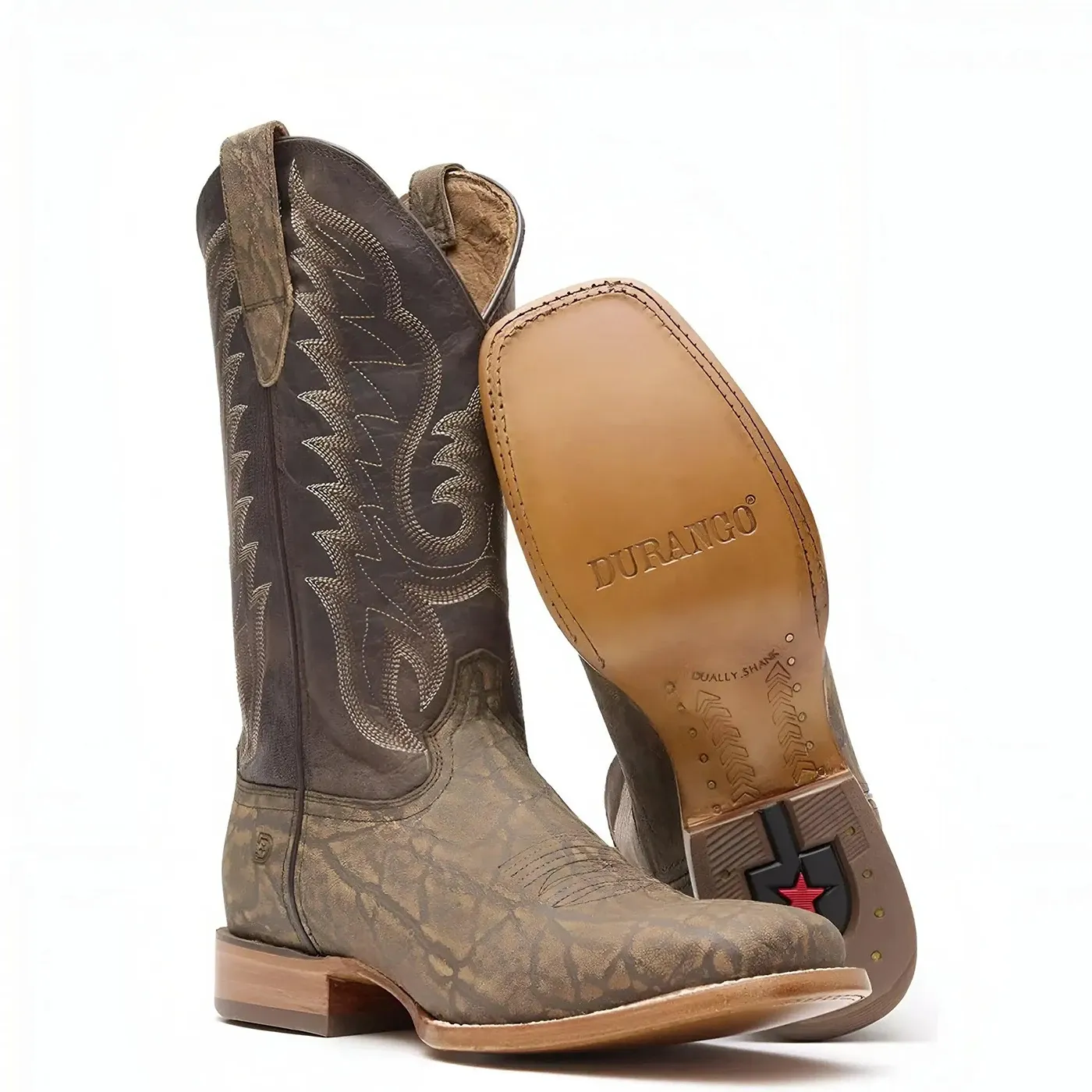 Arena Pro Rustic Tobacco Western Boot - Image 4