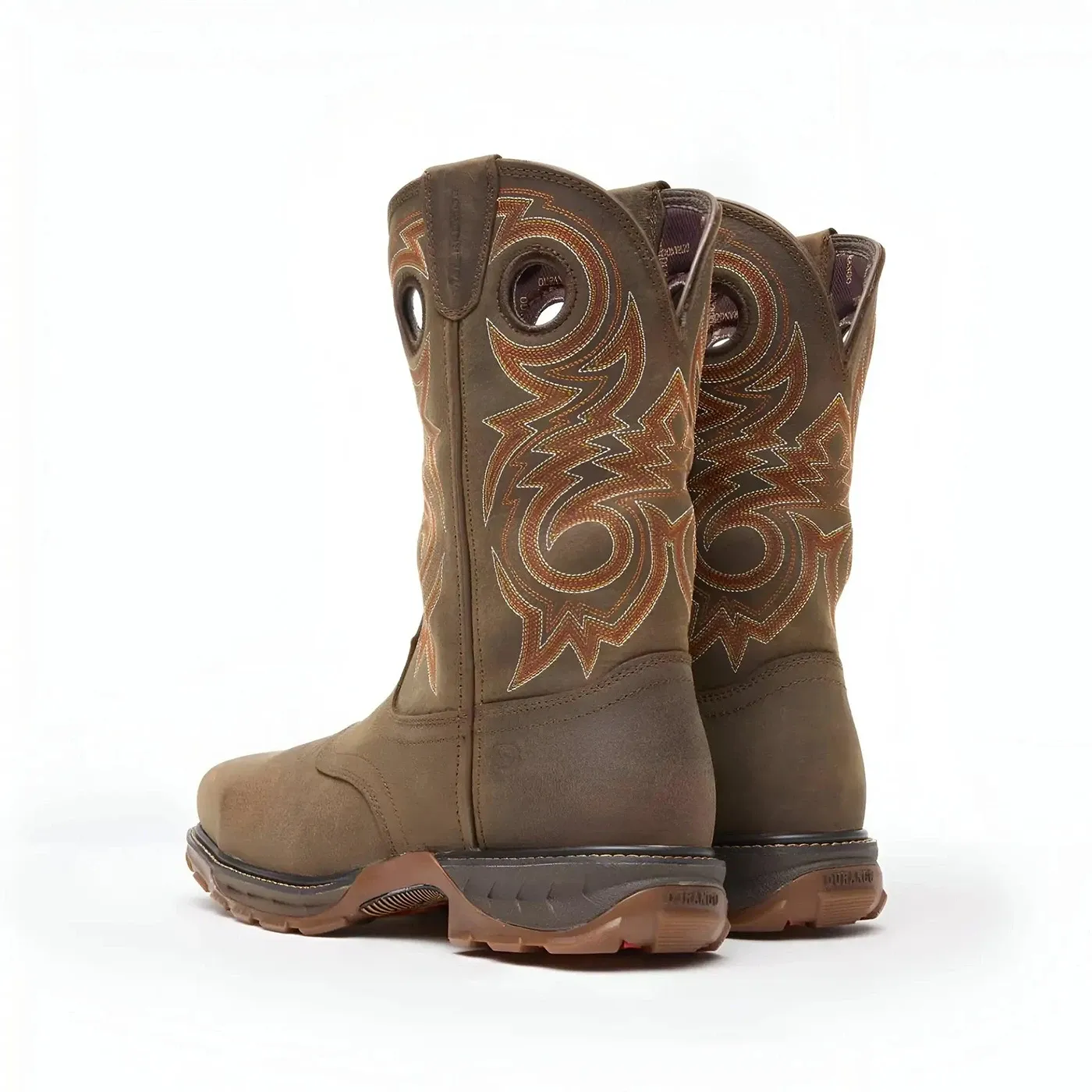 Maverick XP Composite Toe Waterproof Western Work Boot Brown - Image 4