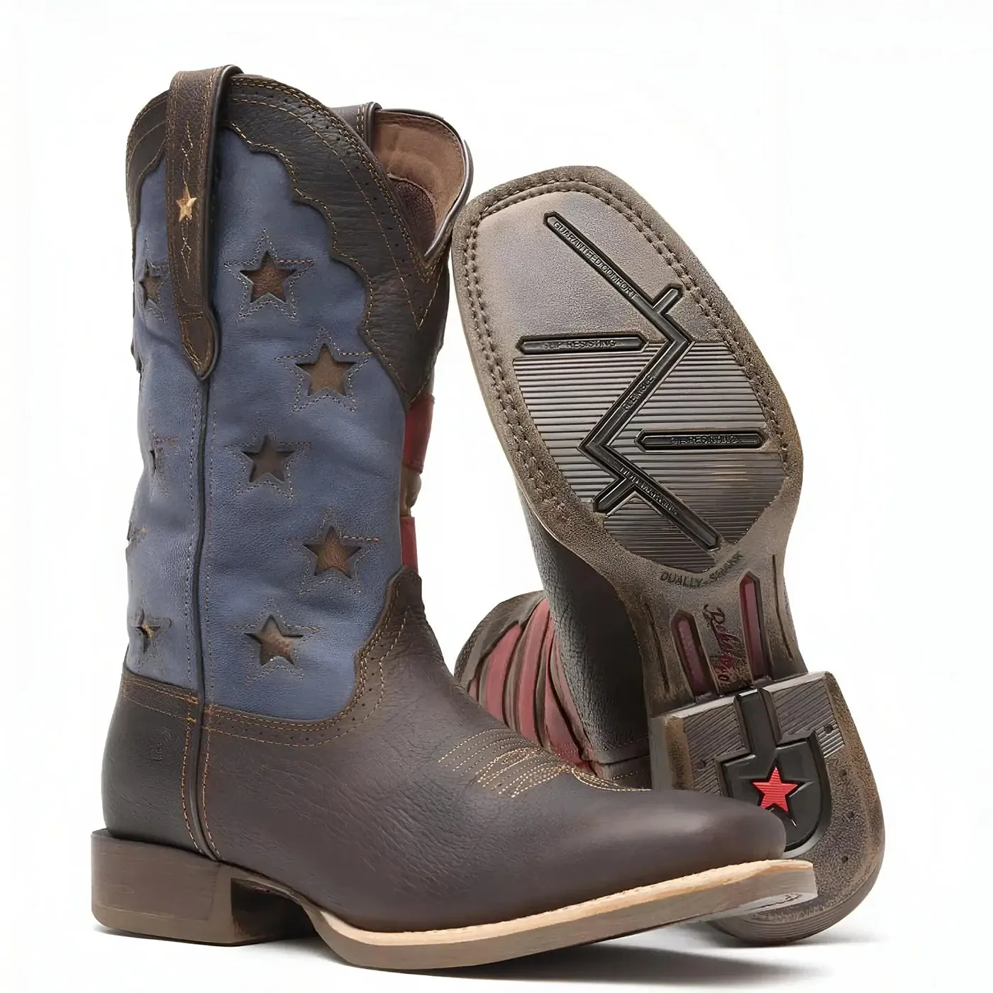 Rebel Pro Vintage Flag Western Boot - Image 3