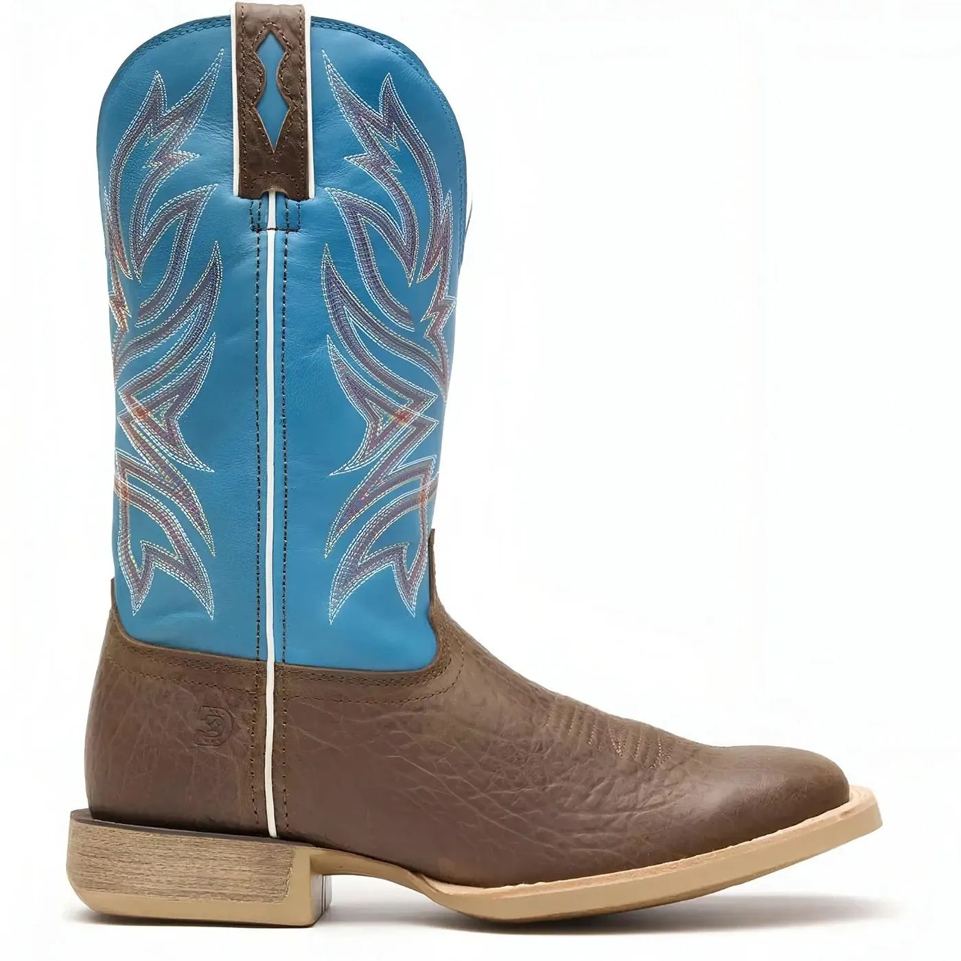 Rebel Pro Bay Brown and Brilliant Blue Western Boot