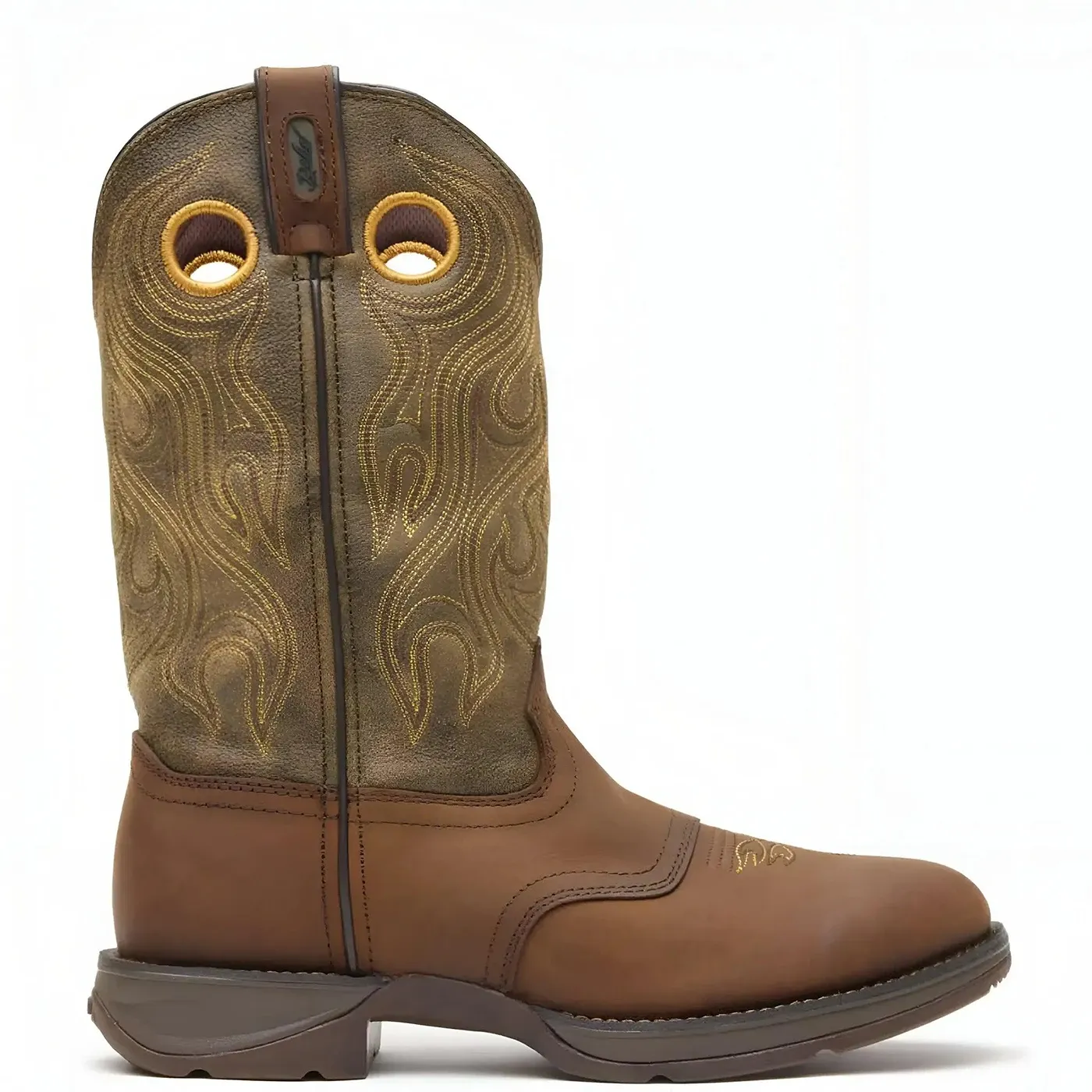 Rebel™ by Durango® Distressed Brown Saddle Western Boot