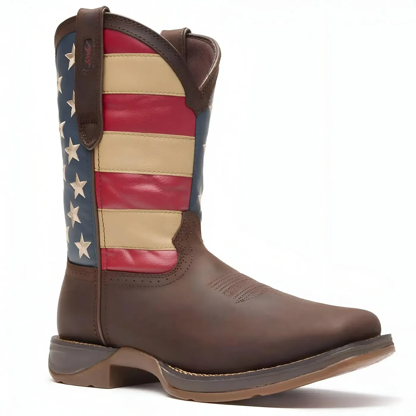 Rebel Patriotic Pull-On Western Flag Boot - Image 6