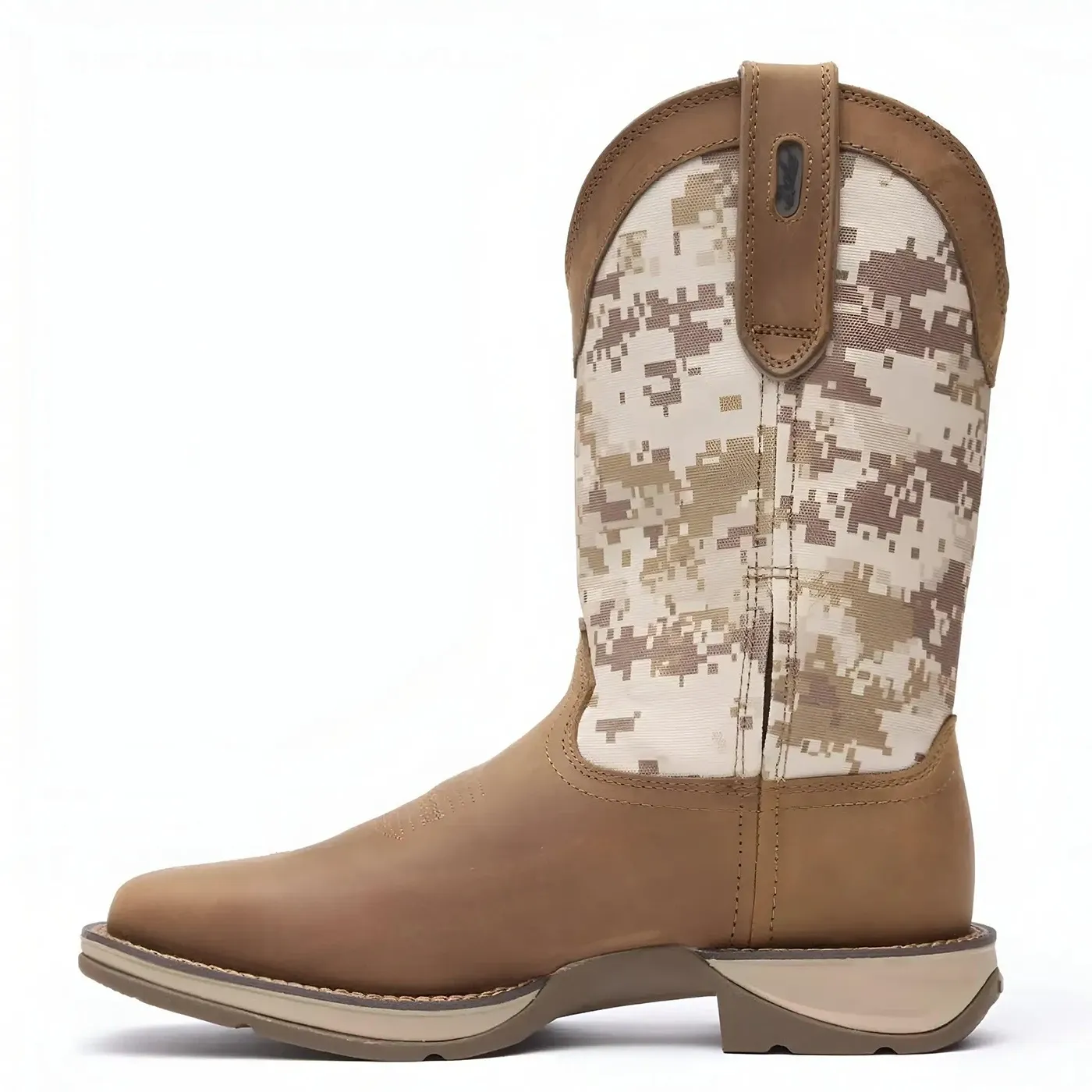 Rebel Desert Camo Pull-on Western Boot - Image 4