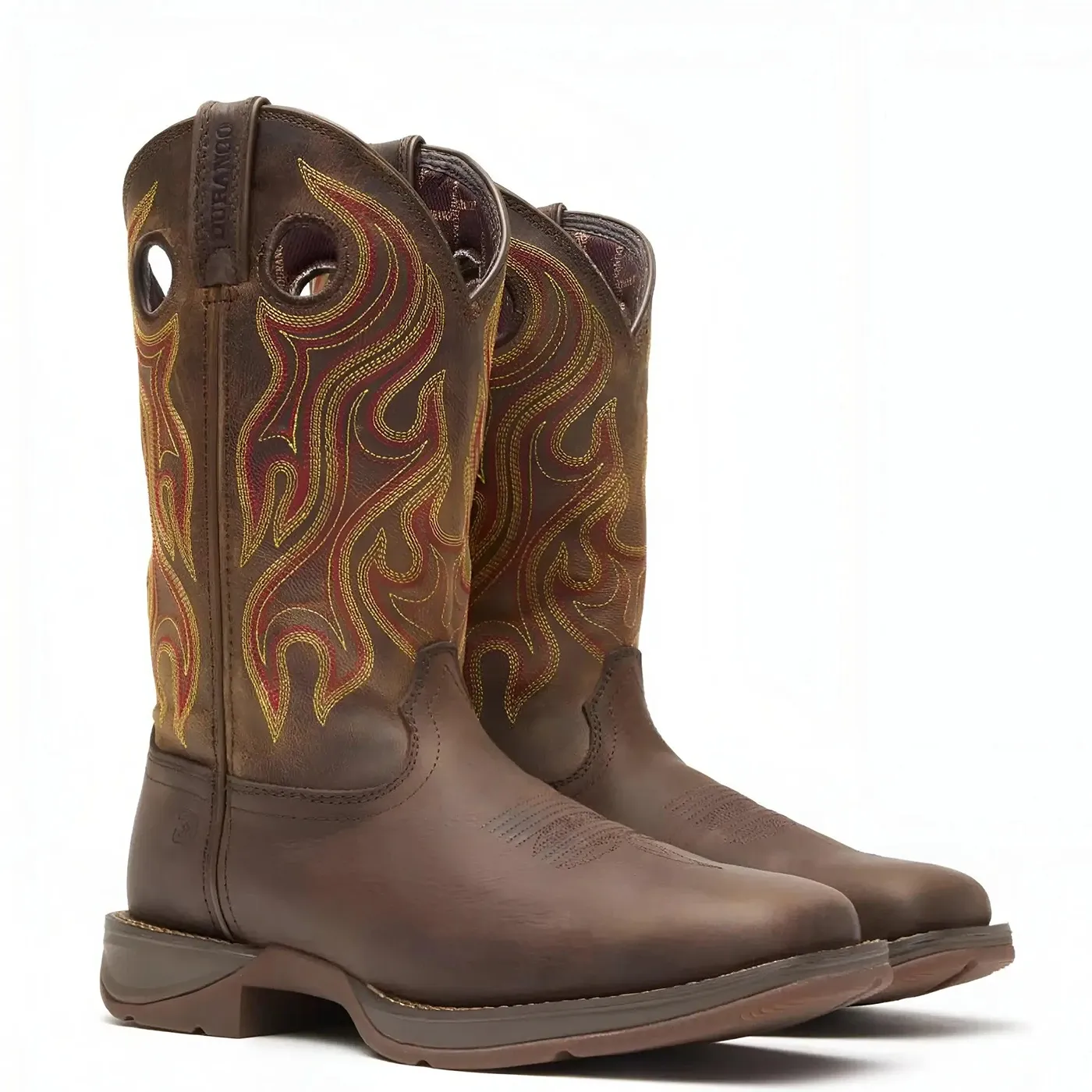 Rebel Western Boot Dark Chestnut - Image 4
