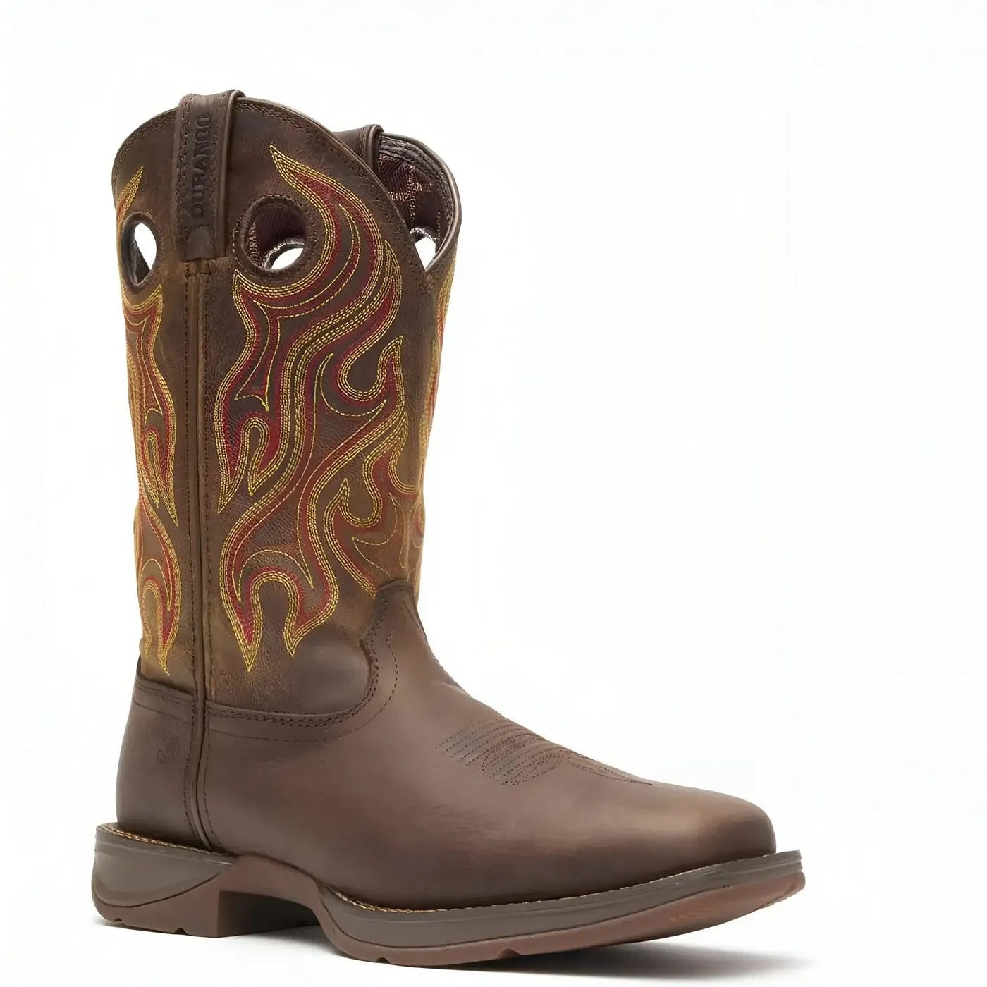 Rebel Western Boot Dark Chestnut - Image 6