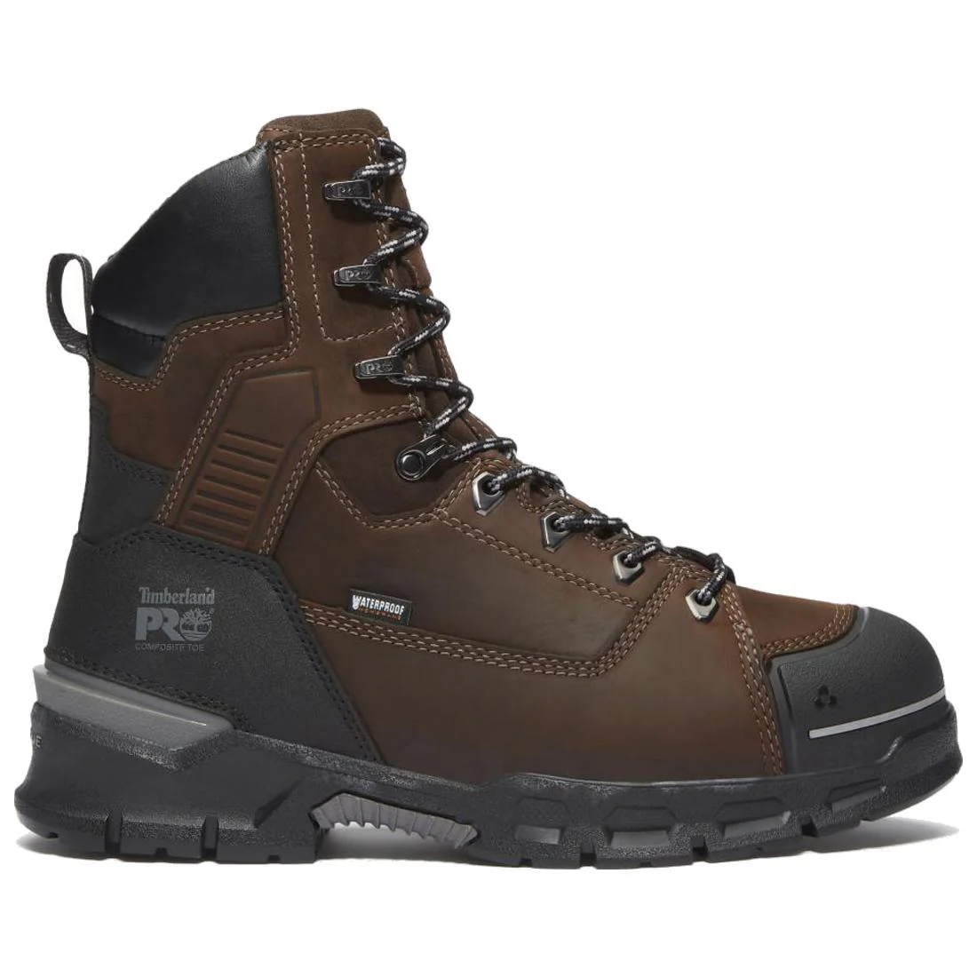 Endurance EV 8 Inch Composite Toe Waterproof CSA Insulated Work Boots Brown