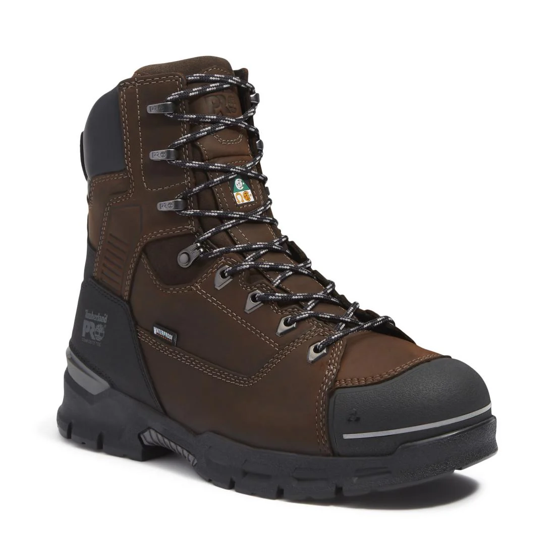 Endurance EV 8 Inch Composite Toe Waterproof CSA Insulated Work Boots Brown - Image 2