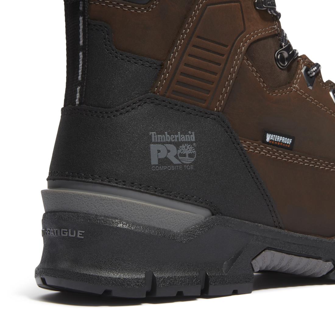Endurance EV 8 Inch Composite Toe Waterproof CSA Insulated Work Boots Brown - Image 8