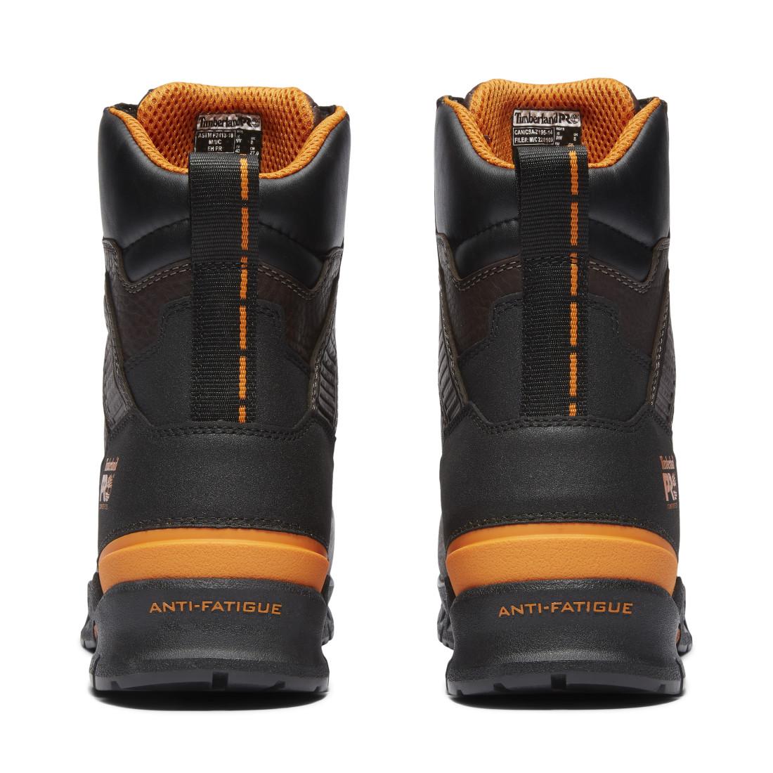 Endurance EV 8 Inch Composite Toe Waterproof PR Work Boots Brown - Image 5