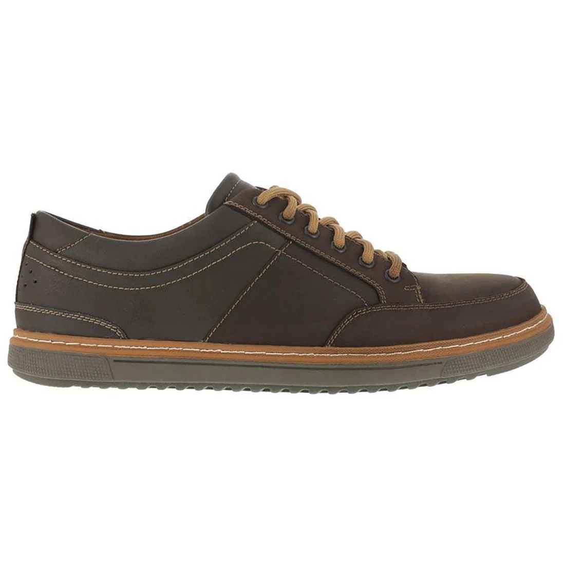 Gridley Steel-Toe Oxford Work Shoe Brown
