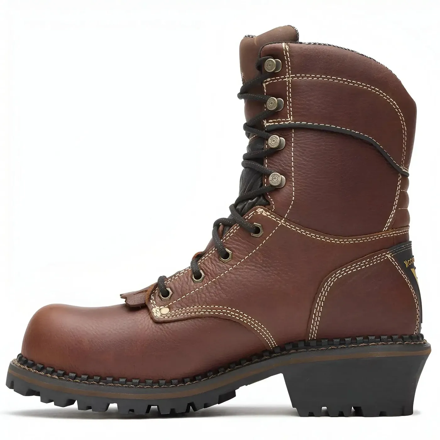 AMP LT Logger Composite Toe Waterproof Work Boot Brown - Image 3