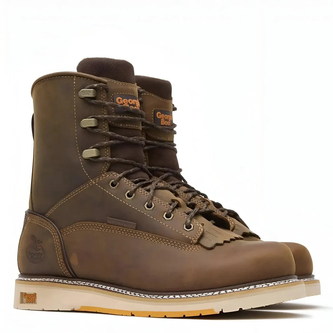 AMP 8" LT Wedge Waterproof Work Boot