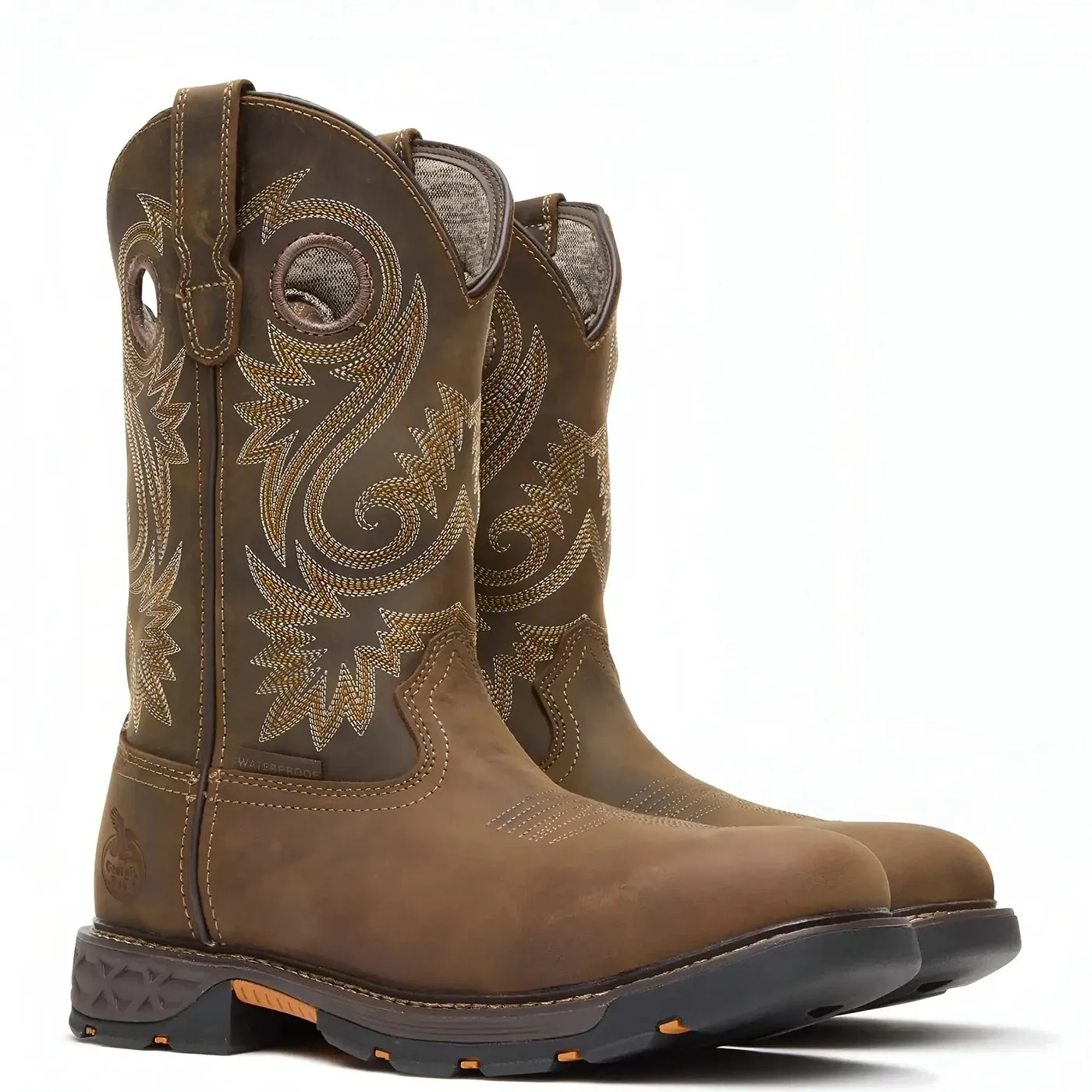 Carbo-Tec FLX Alloy Toe Waterproof Pull-on Boot Crazy Horse