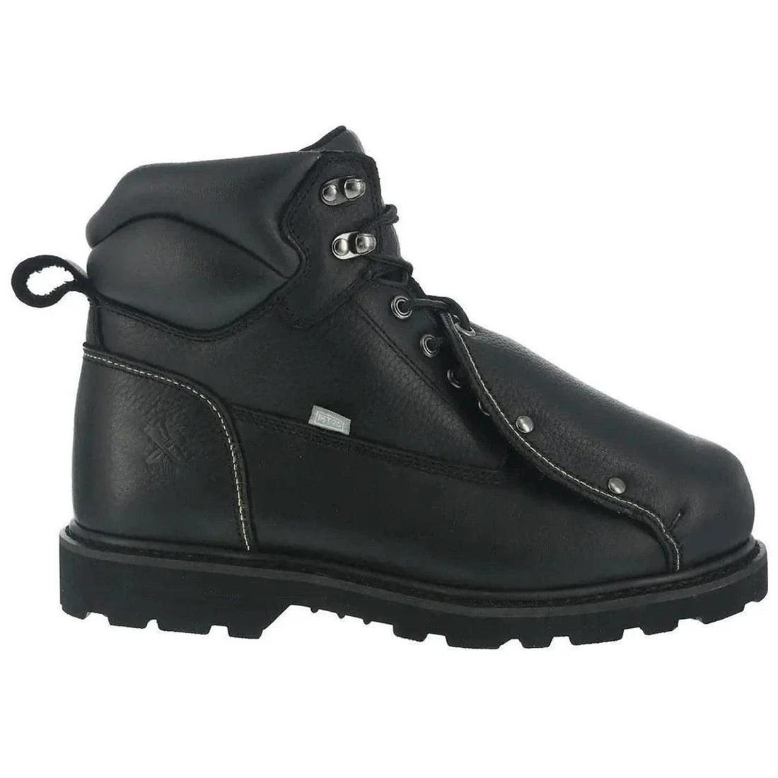 Groundbreaker Steel-Toe Ext Metguard 6 Inch Work Boot Black