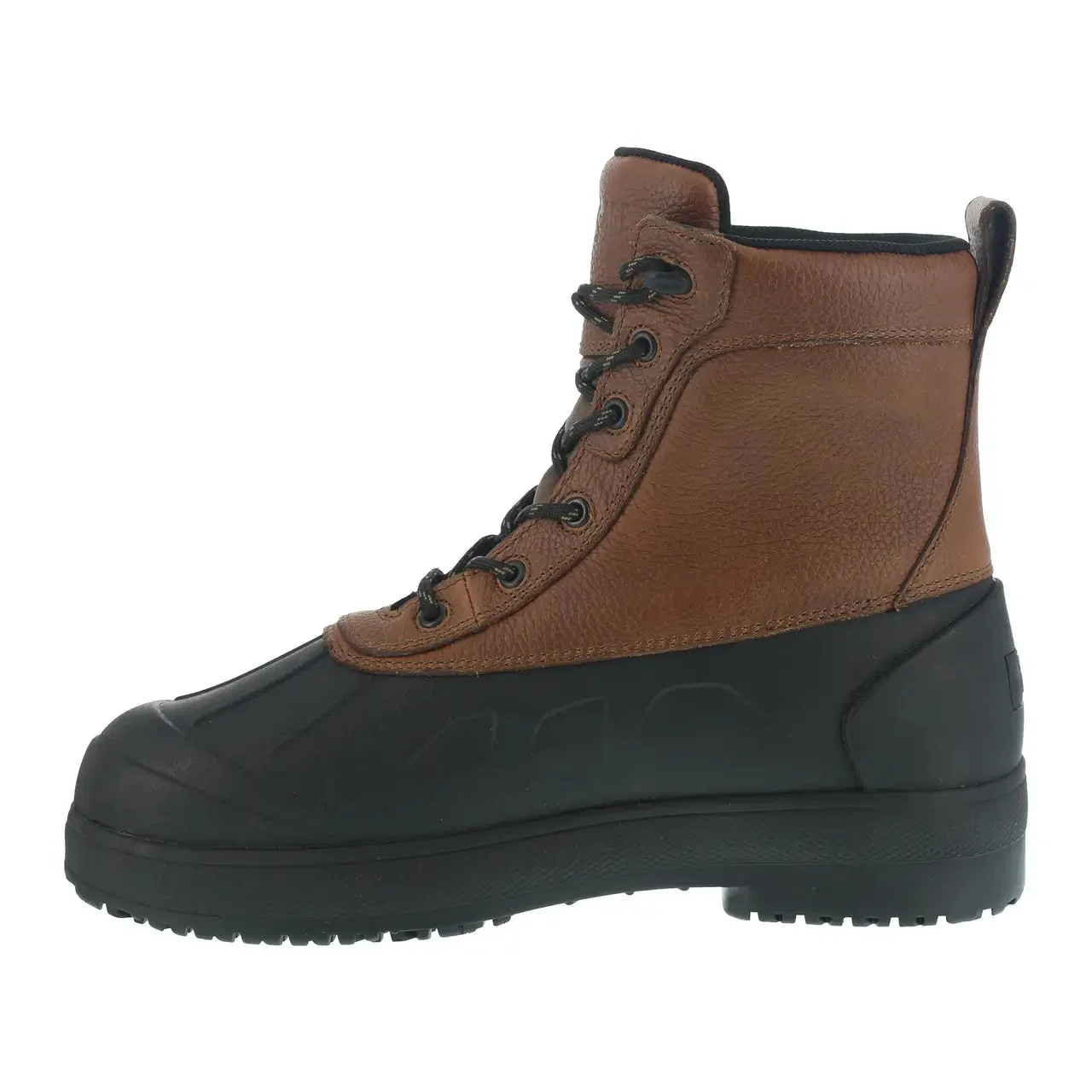 Compound Composite-Toe Rubber Vamp Work Boot Black Brown - Image 4