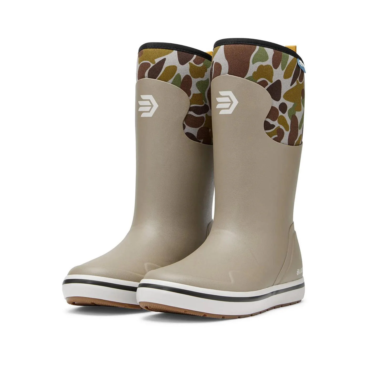 Alpha Women's Deck Boot 12" Timber Wolf/Camo - Image 2