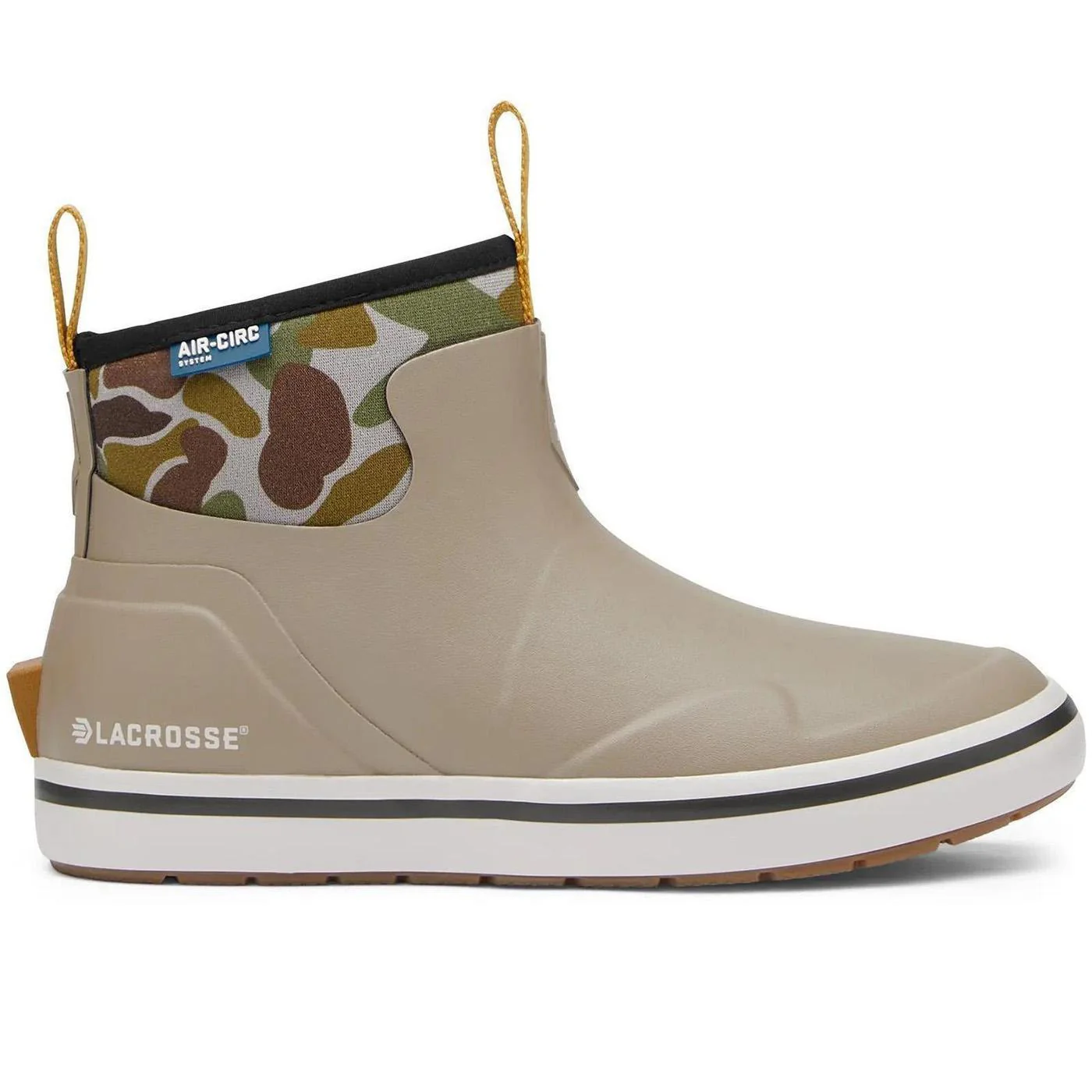 Alpha Women's Deck Boot 6" Timber Wolf/Camo