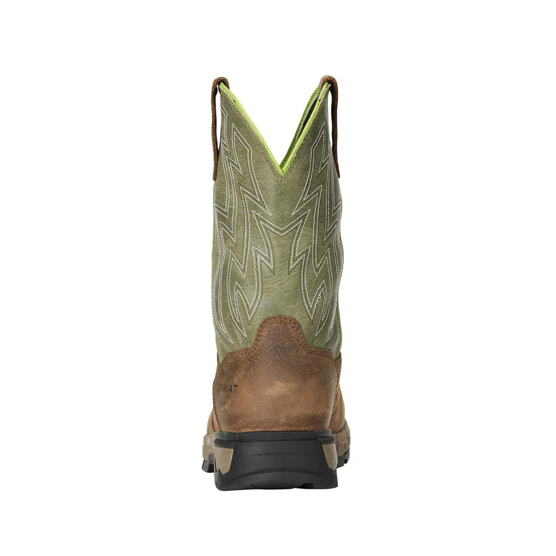 Rebar Flex Composite-Toe Waterproof Pull-On Western Work Boot - Image 5