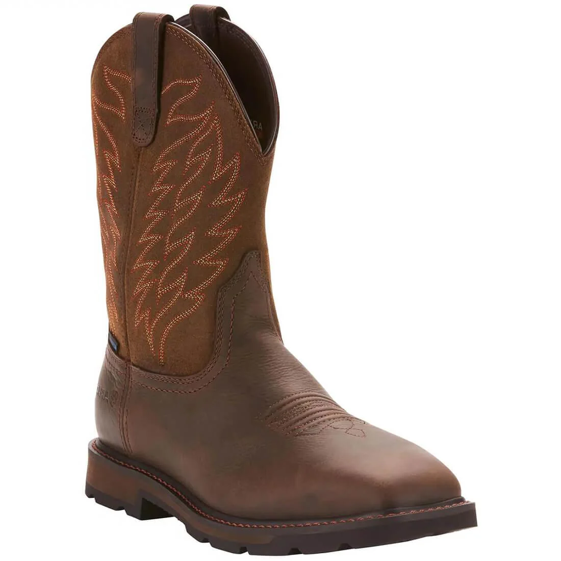 Groundbreaker Soft-Toe Waterproof Pull-On Boot Brown - Image 2
