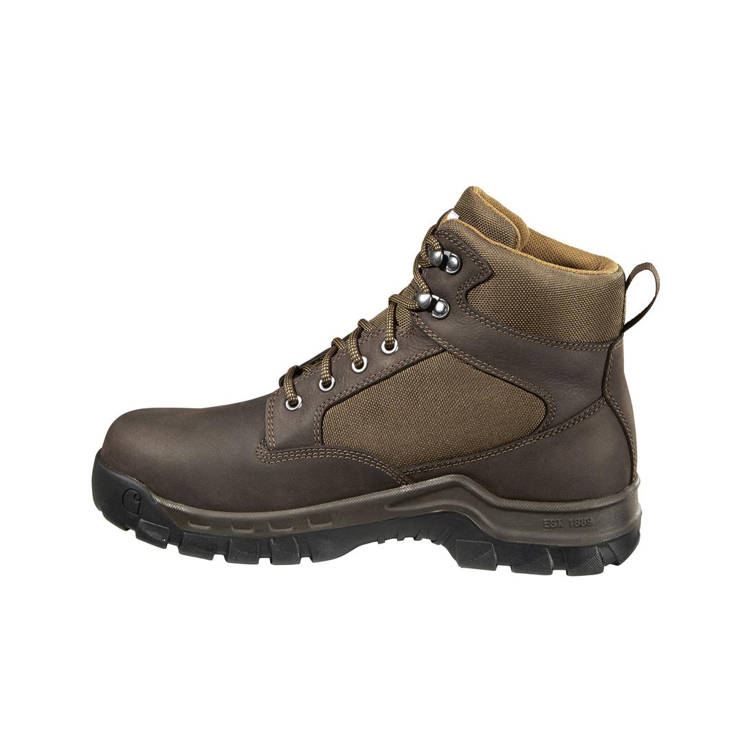 6" Rugged Flex Waterproof Soft Toe Work Boot Dark Brown - Image 6