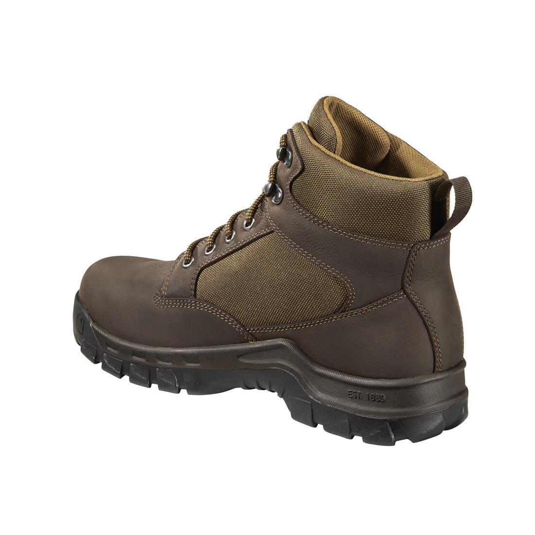 6" Rugged Flex Waterproof Soft Toe Work Boot Dark Brown - Image 7
