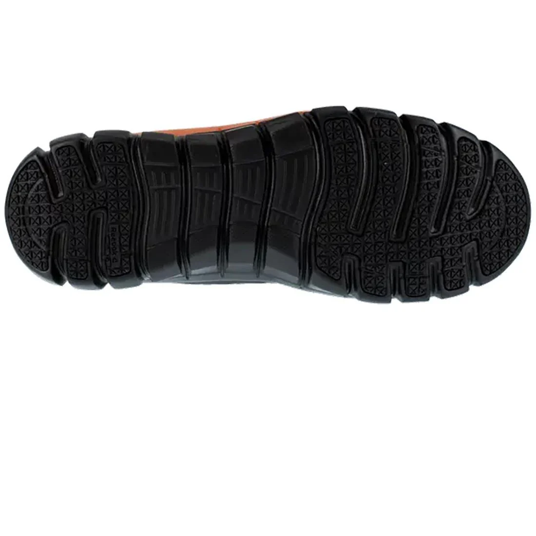 Sublite Cushion Composite-Toe Athletic Work Shoe Black/Orange - Image 3