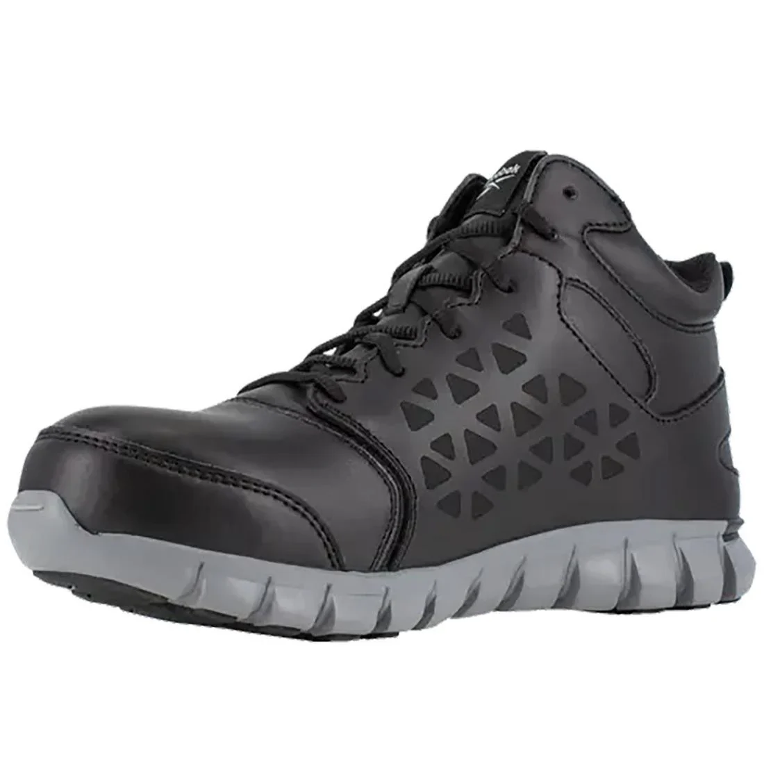 Sublite Cushion Composite-Toe Waterproof Mid-Cut Athletic Work Boot Black - Image 5
