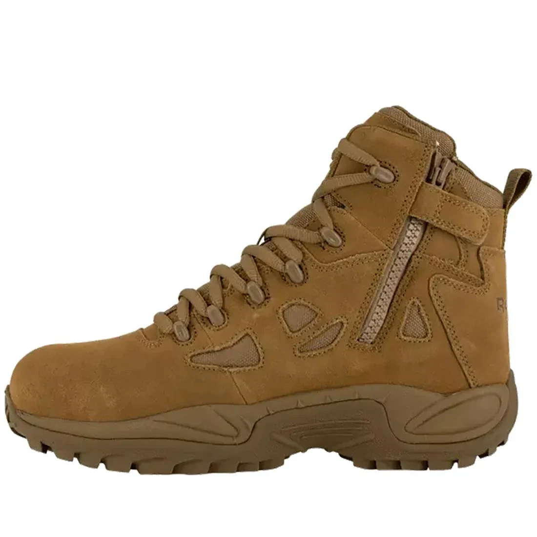 Rapid Response Rb 6 Inch Composite-Toe Side Zip Stealth Military Work Boot Coyote - Image 3