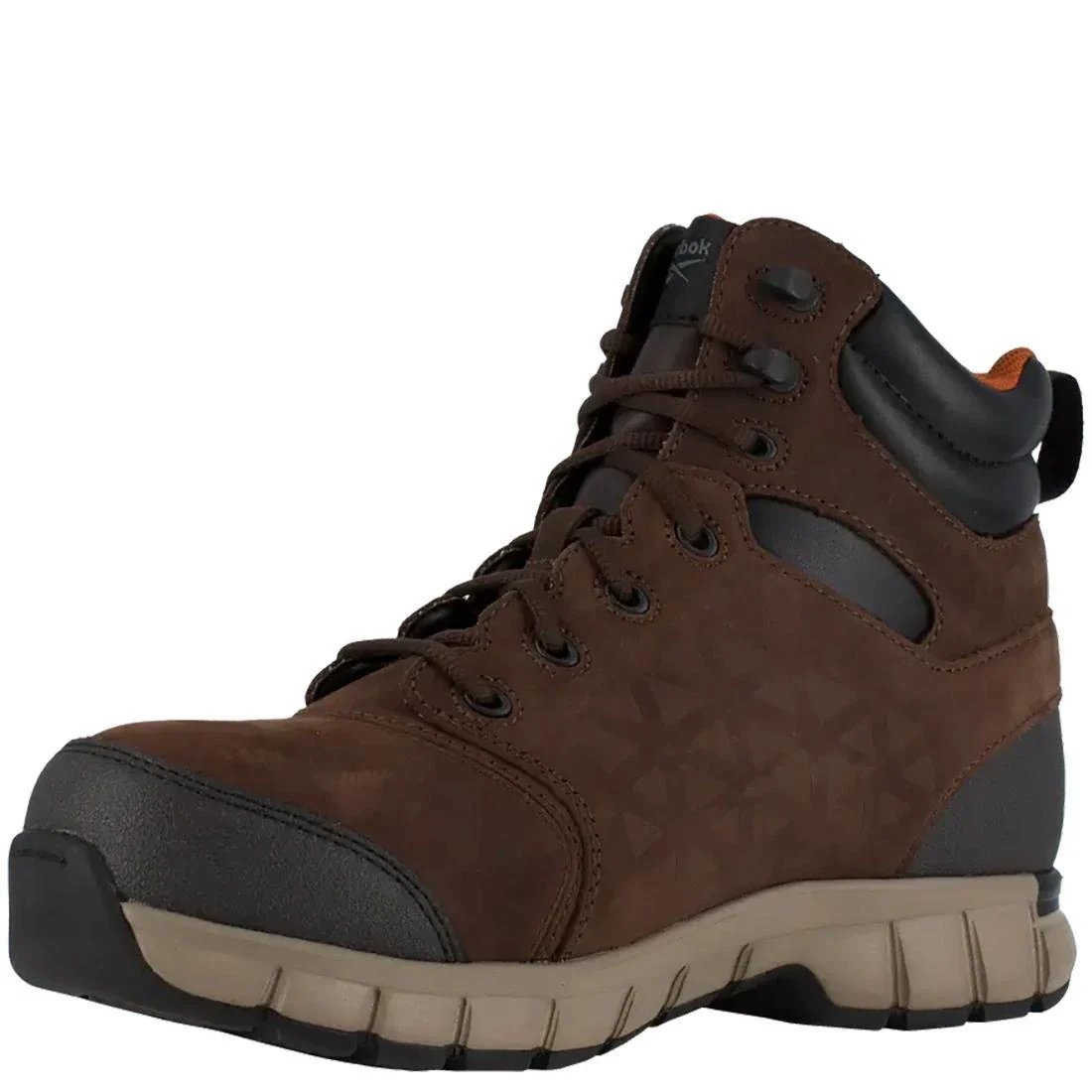 Sublite Cushion 6 Inch Composite-Toe Waterproof Athletic Work Boot Brown - Image 3