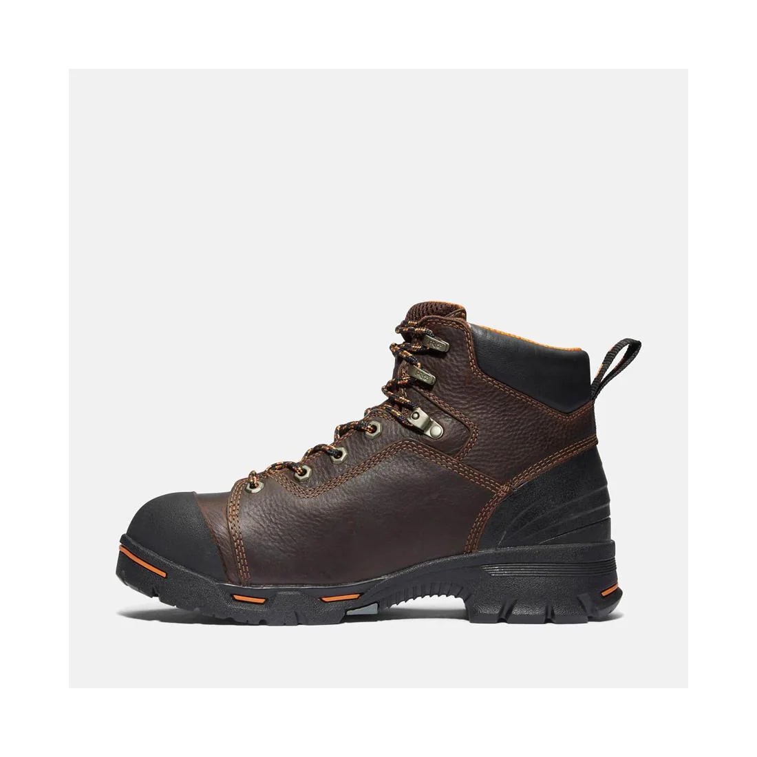 Endurance 6 Inch Steel-Toe PR Work Boot Brown - Image 6