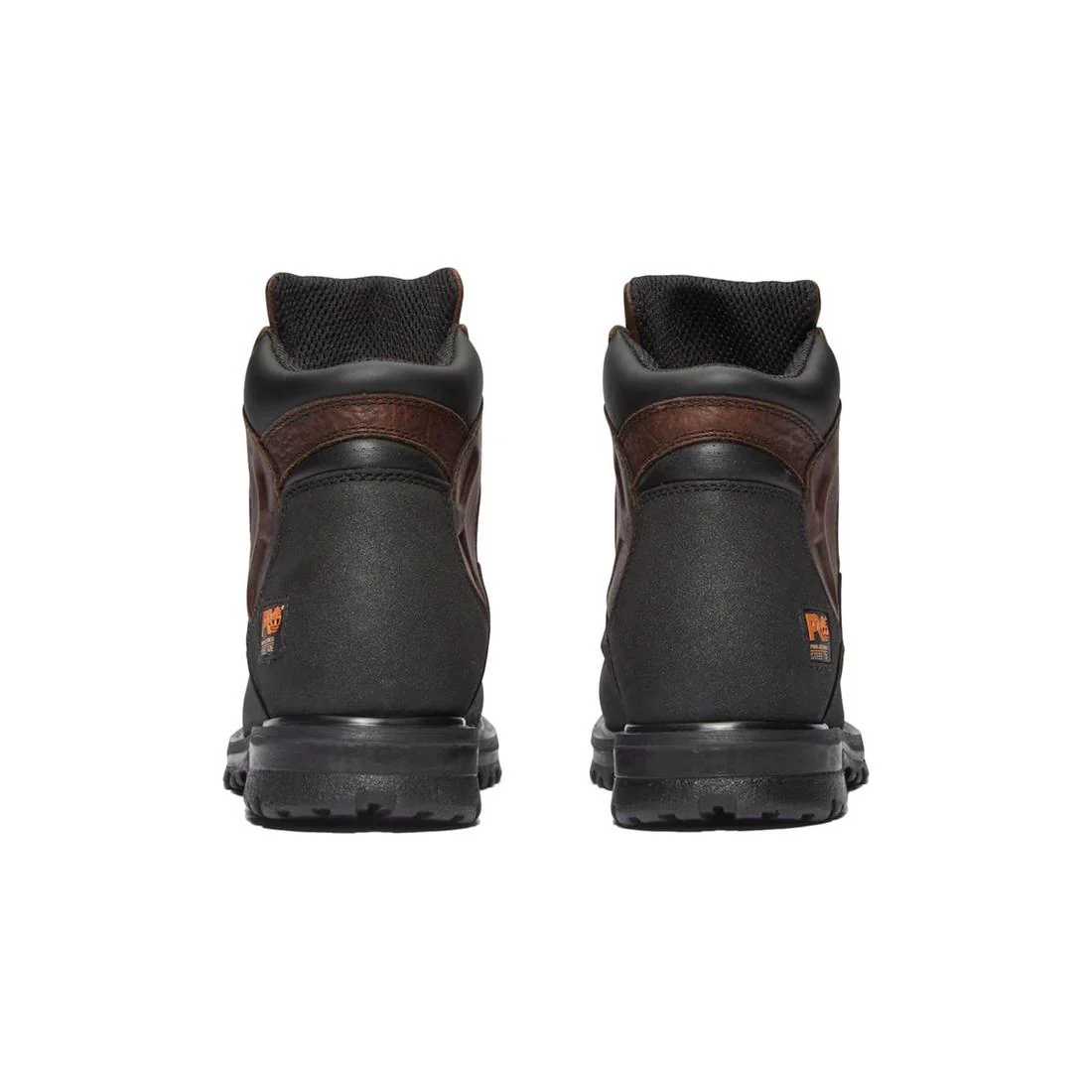 Powerwelt 6 Inch Steel-Toe Waterproof Work Boot Brown - Image 5