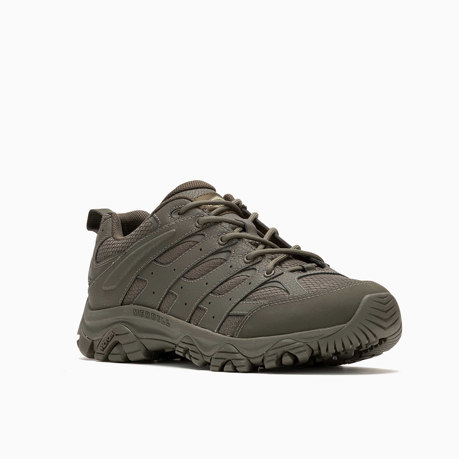 Moab 3 Tactical Men's Tactical Work Shoes Dark Olive - Image 2