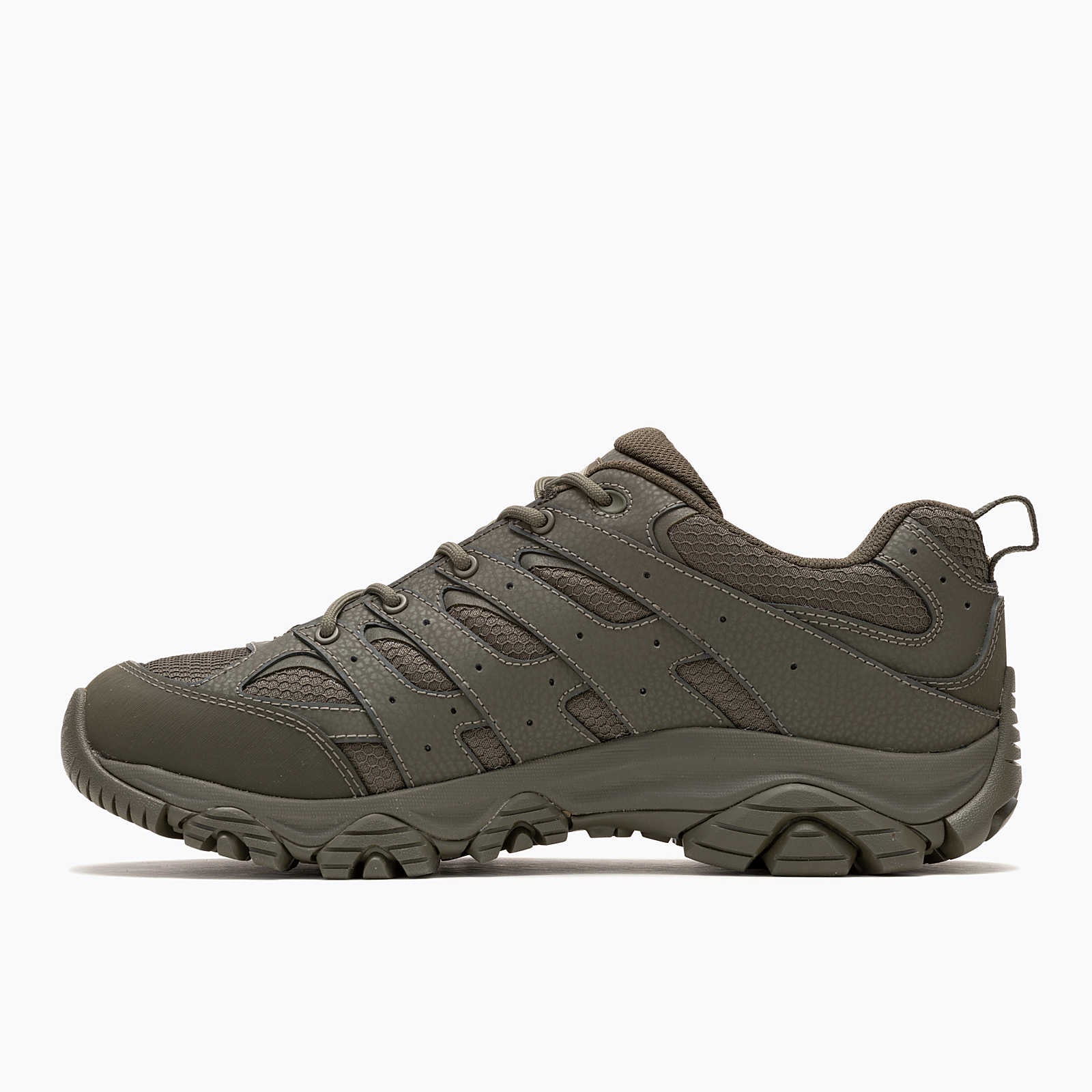 Moab 3 Tactical Men's Tactical Work Shoes Dark Olive - Image 3