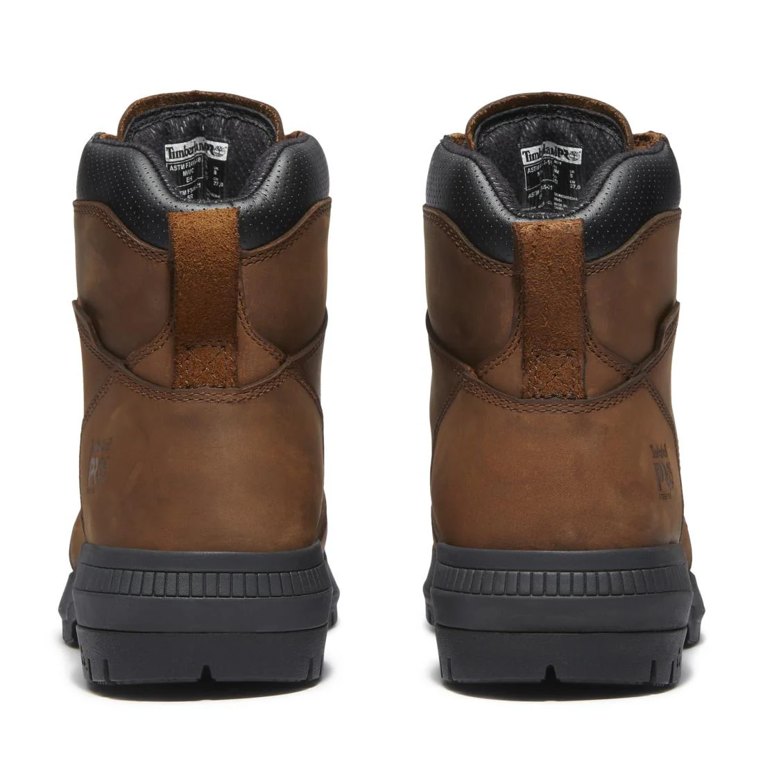 Montauk 6 Inch Steel Toe Waterproof Work Boots Brown - Image 5