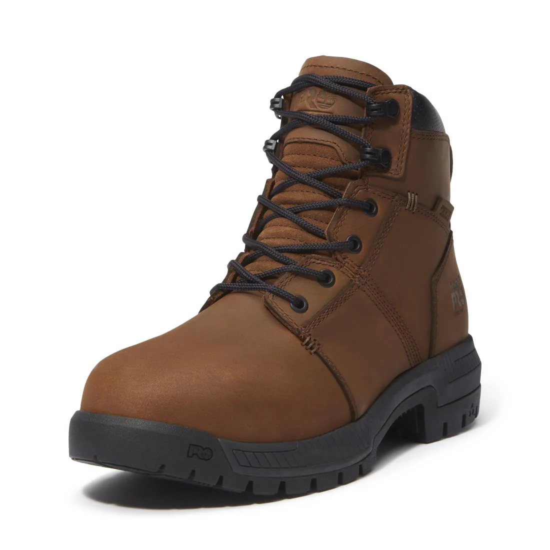 Montauk 6 Inch Steel Toe Waterproof Work Boots Brown - Image 7