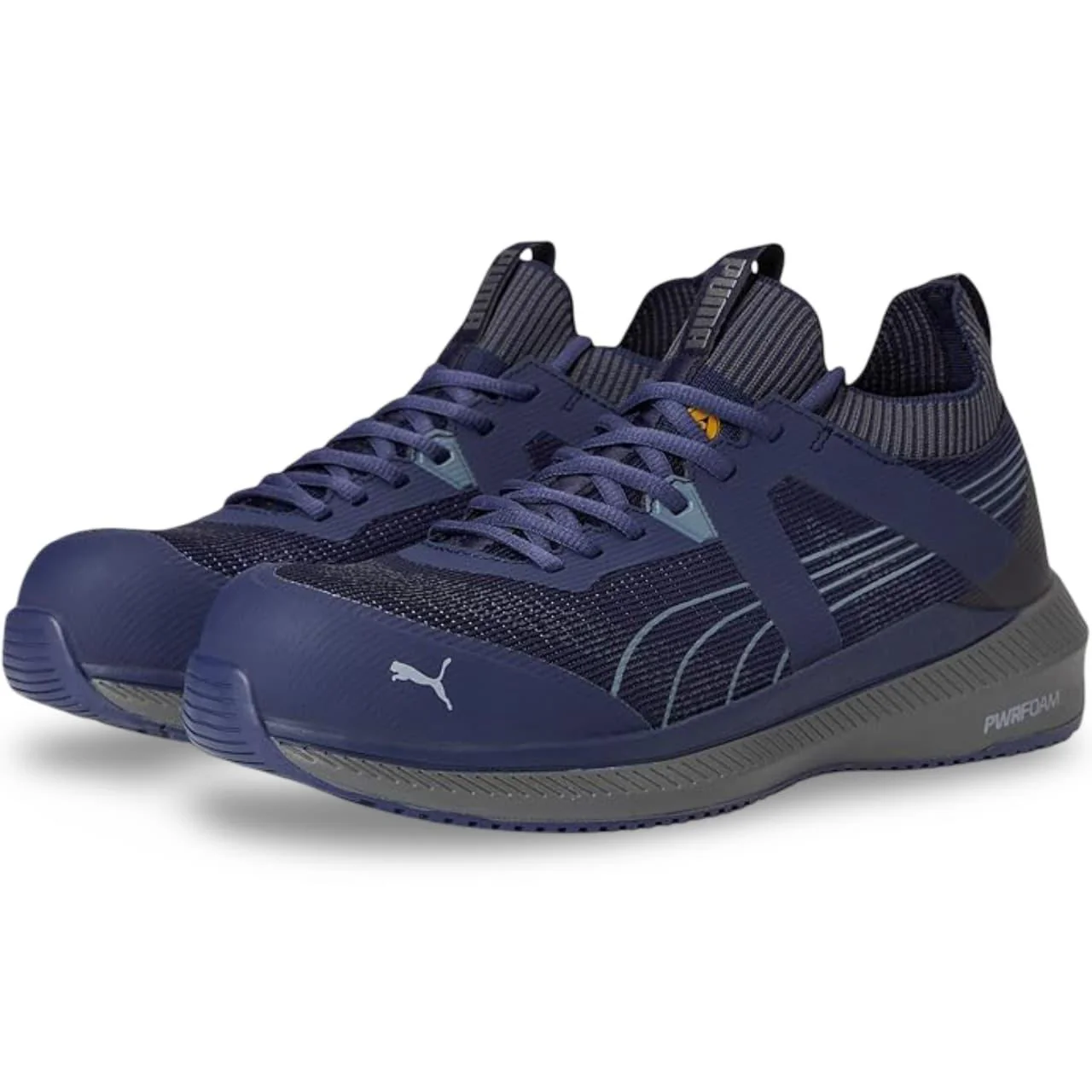 Turbo Navy Composite Toe Mid Work Shoes – Navy - Image 7