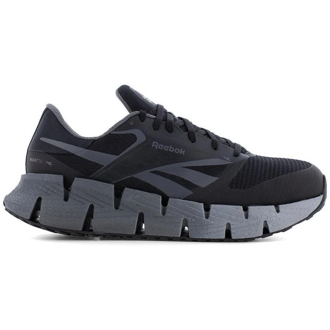FloatZig Athletic Composite Toe Work Shoe – Black/Gray
