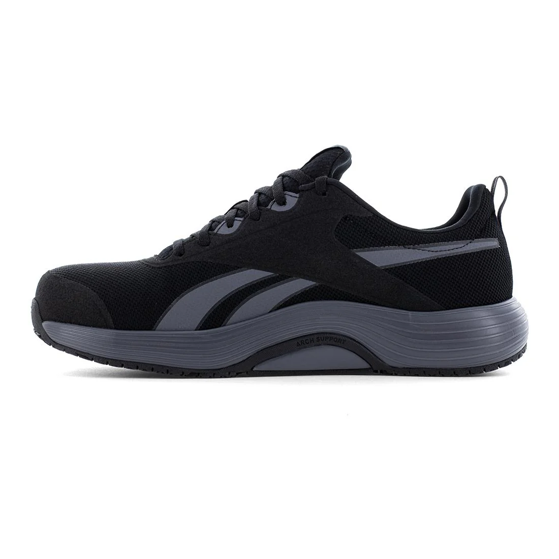 Lite Plus 4 Athletic Composite Toe Work Shoe – Black/Gray - Image 4