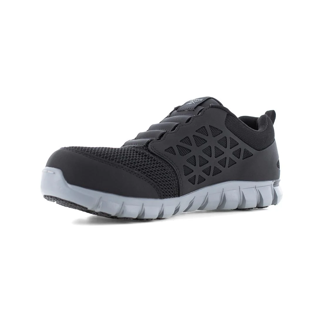 Sublite Cushion Composite Toe Slip‑On Work Shoe – Black - Image 4