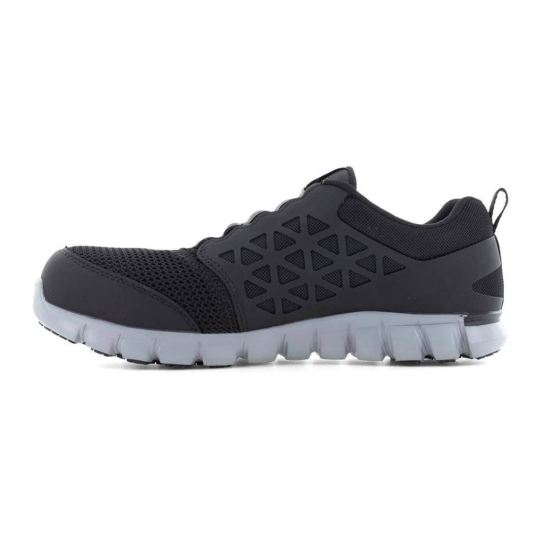 Sublite Cushion Composite Toe Slip‑On Work Shoe – Black - Image 5