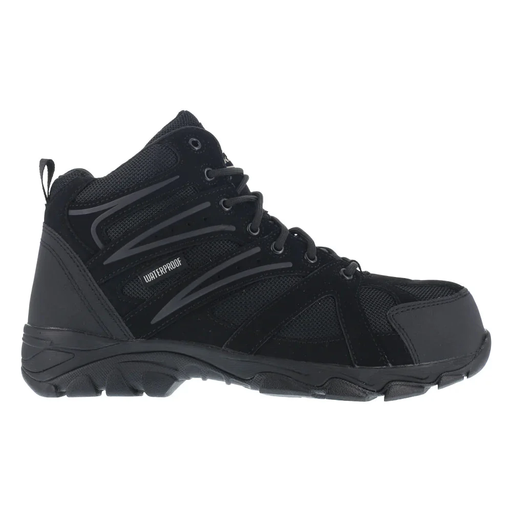 K5400 Composite-Toe Waterproof Trail Hiker Work Boots Black - Image 2