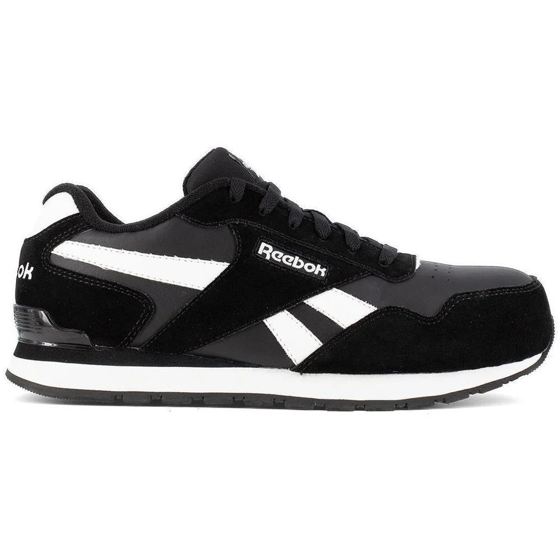 Harman Composite-Toe Athletic Work Shoe Black/White
