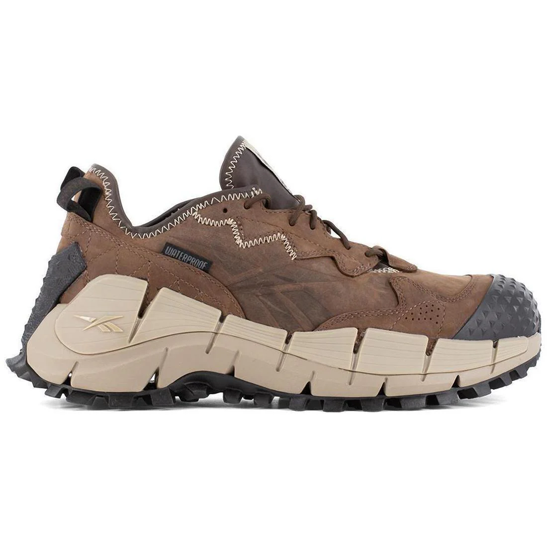 Zig Kinetica Edge II Composite-Toe Work Shoe Brown
