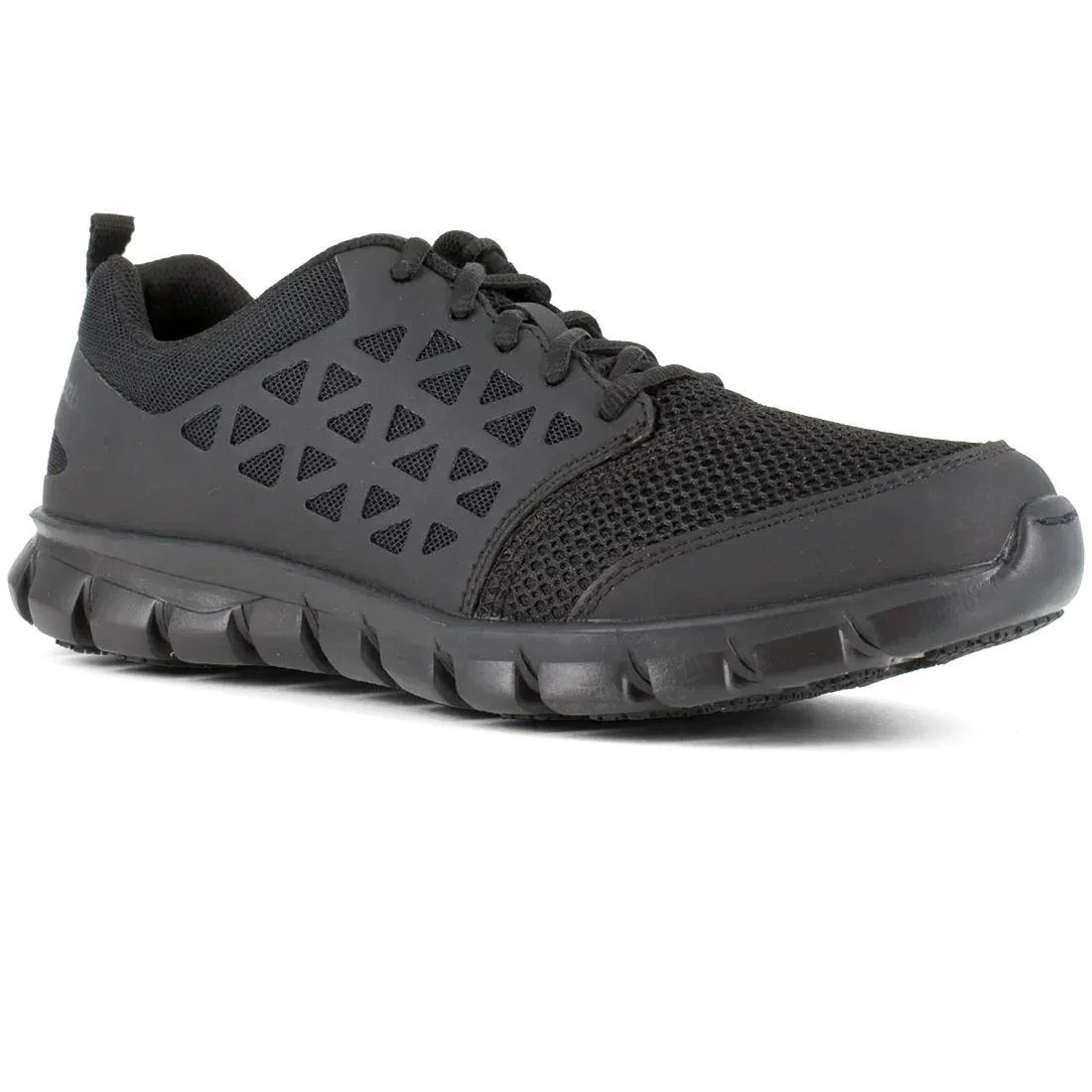 Sublite Cushion Soft-Toe Athletic Work Shoe Black - Image 5