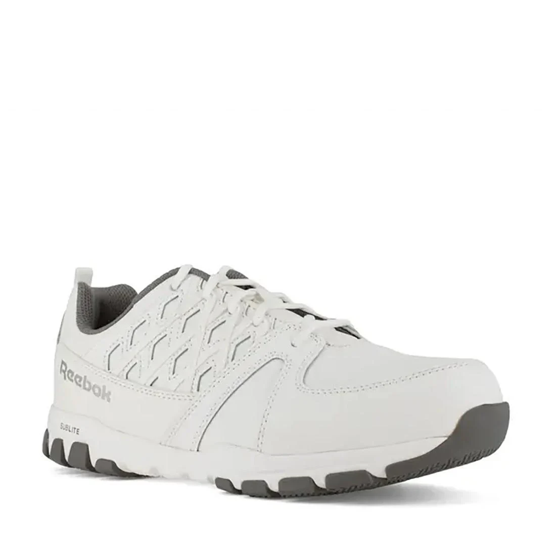 Sublite Steel-Toe Athletic Work Shoe White - Image 5