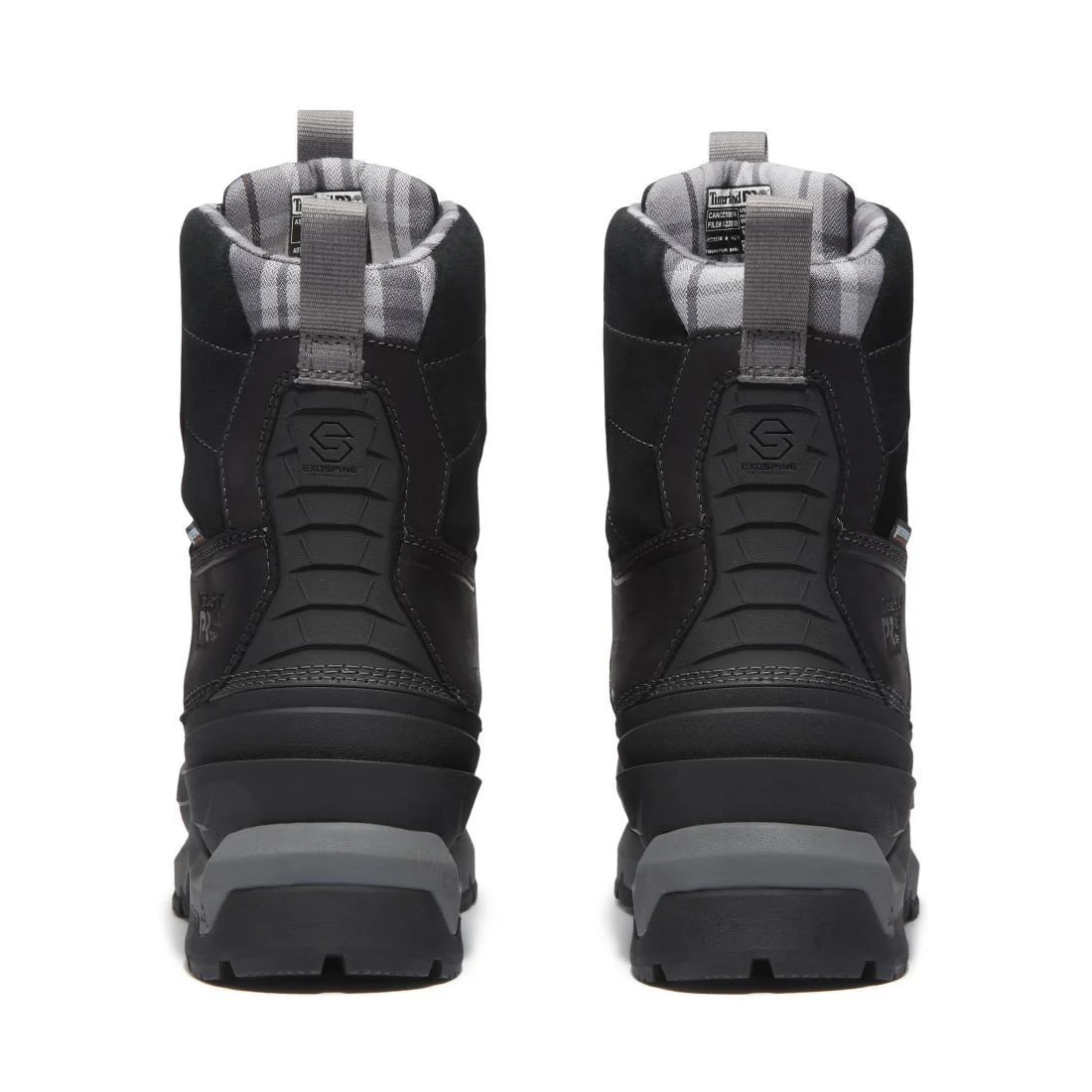 Siberian 8 Inch Composite Toe Waterproof PR Work Boots Brown and Black - Image 12