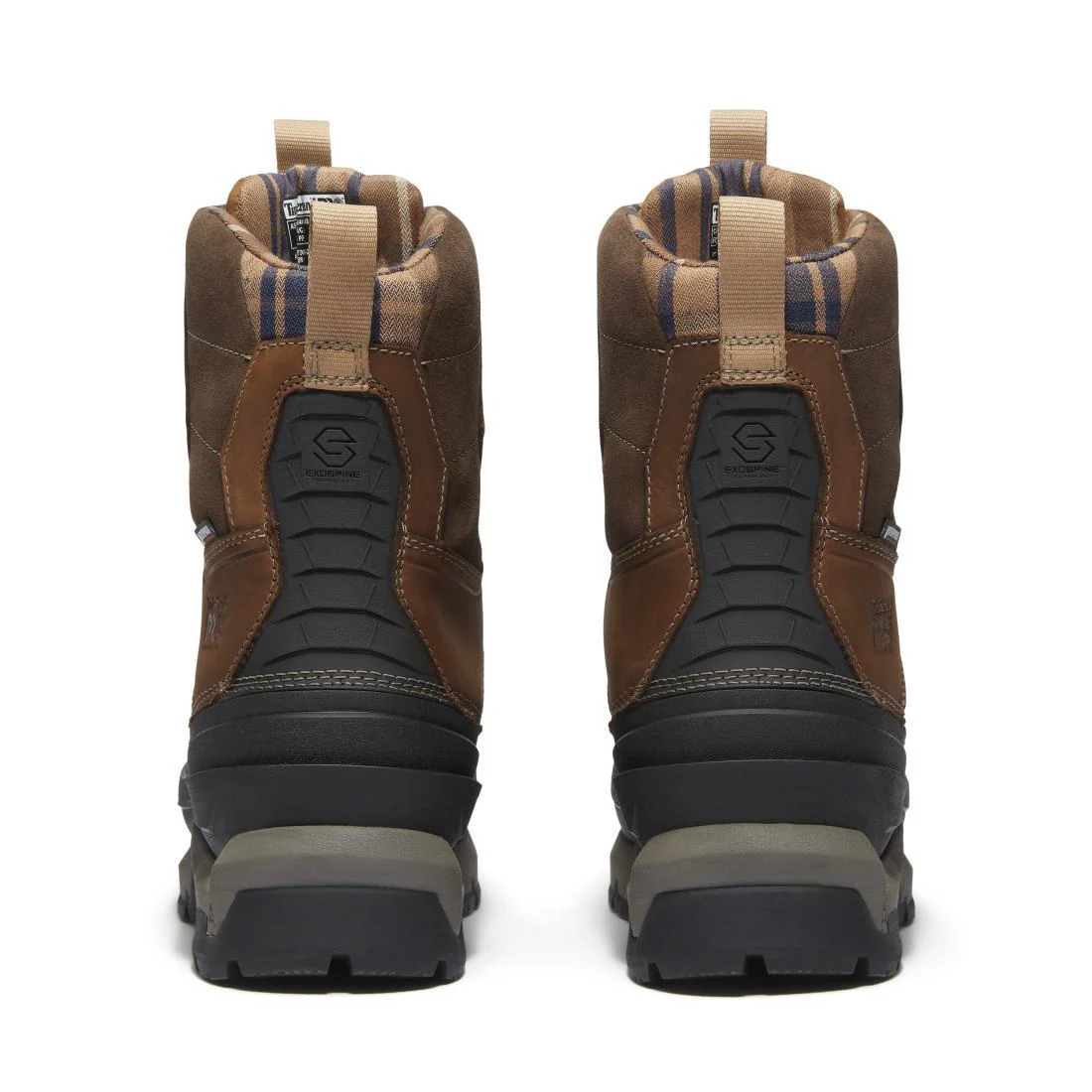 Siberian 8 Inch Composite Toe Waterproof PR Work Boots Brown and Black - Image 5